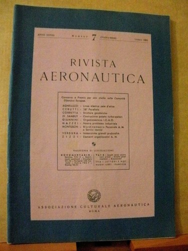 LUFTFAHRTMAGAZIN Nr. 7 -1952 / elastische Linie Propellerblätter / 38. Parallel