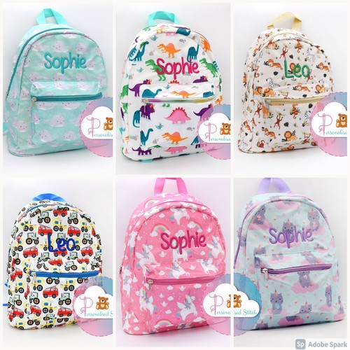 Personalised Embroidered Backpack 