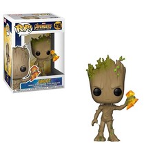 Funko Pop! Marvel Avengers Infinity  War  #416 Groot with Stormbreaker