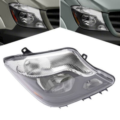 For 2014-2018 Mercedes-Benz Sprinter Halogen Headlight Headlamp Left/Right Side