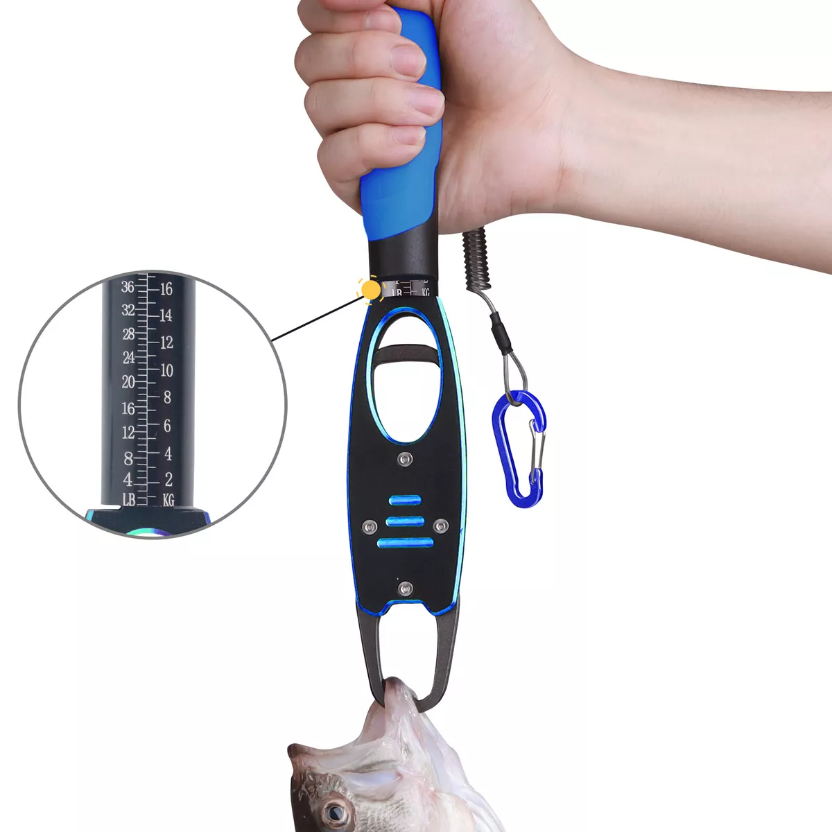 Portable Fish Lip Gripper Grabber Holder Fishing Tool Professional Fishing  Tool