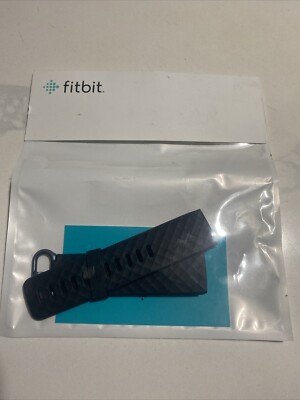 New OEM Fitbit Unisex-Adult Charge 3 Classic Wristbands Black Small ...