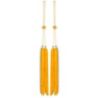 US SELLER - Long Lucky Yellow Chinese Silk Tassel Set