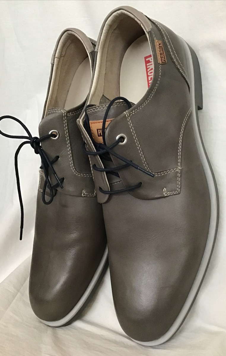 Pikolinos Shoes Mens Size 12 Gray Leather Oxford Lace Up Casual 46 pikolinos Men main image 3
