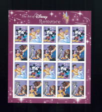 United States 39¢ Romance Disney Art Postage Stamp #4025 MNH Full Sheet