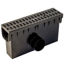 ScarMaxx Hofablauf Hofsinkkasten Fangkorb Stegrost - DN110