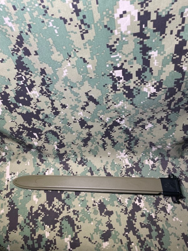 Repro WWII US Army M1 Garand Bayonet M3 Scabbard for M1905 & M1942 16" Bayonet