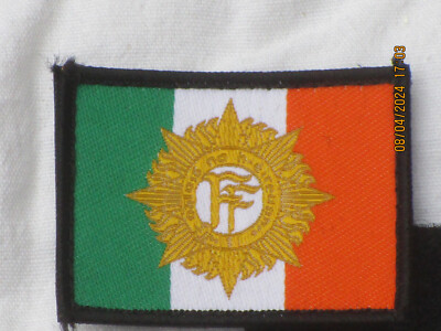 Irish Defence Force,Unit Morale Flag Patch,Abzeichen,IDF, 45x58mm