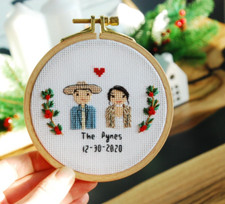Personalized Christmas Tree Ornament Presents Gift for Family of 2 3 4 5 6
