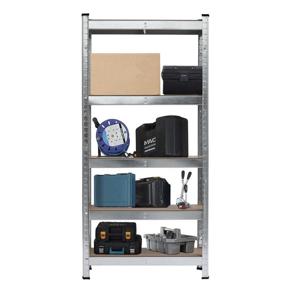 5Tier Freestand Garage Shelving Heavy Duty Storage Shelf Organizer Rack Units