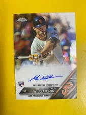 D36078 2016 Topps Chrome Rookie Autographs #RAMW Mac Williamson