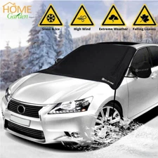 Car Windshield Snow Cover Protector Sun Shade Protector Dust Frost Guard Winter