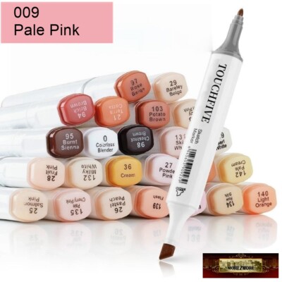 M17009 MOREZMORE TouchFive 9 PALE PINK Color Sketch Art Marker Alcohol-based