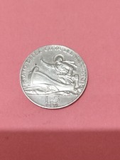MONETA CITTÀ DEL VATICANO PIO XII 5 LIRE 1939 IN ARGENTO 