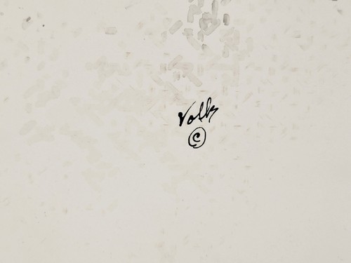 Larry Volk Mixed Media Original Artwork: "In The Japanese Game I, 2 & 3" Signed - Picture 19 of 22