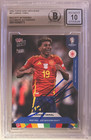 2024 Topps Now UEFA #67 Lamine Yamal Signed Beckett BAS Witn