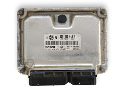 VW Golf IV 1J 1.9 TDI Motorsteuergerät 038906019AT / 0281010974 Steuergerät ECU