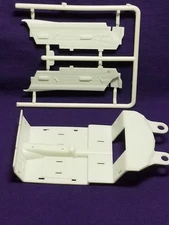 68 Dodge Coronet INTERIOR FLOOR & SIDES from MPC 1:25 Model Kit 1968