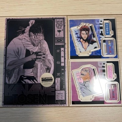 BLEACH Acryl Figure Collection vol.2 Sousuke Aizen Szayelaporro Set Lot of 3