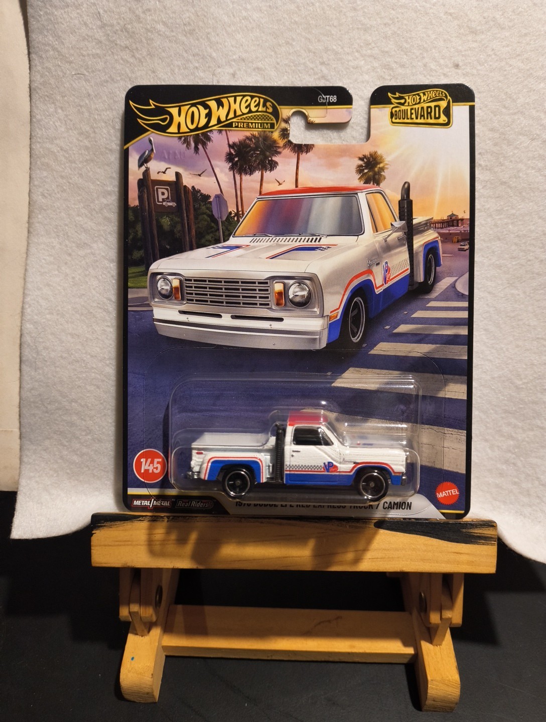 🔥 2025 Hot Wheels Premium Boulevard VP 1978 Dodge Li'L Red Express Truck/Camion