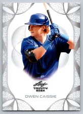Owen Caissie 2024 Leaf Trinity Mega Box #77