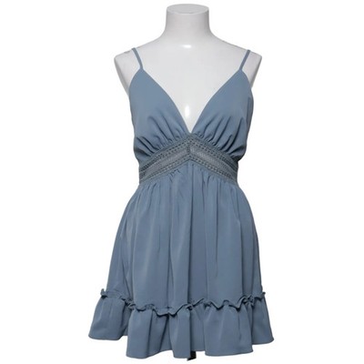 Cider, Kleid, Größe: S, Blau, Einfarbig, Damen #Vxs