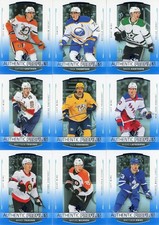 U PICK LOTE 2025-26 25-26 Cubierta Superior SP Hockey Perfiles Auténticos Juego de Cartas Azul