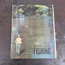 Vintage MARYLAND FISHING 1974 Sunday Sun - Baltimore, MD