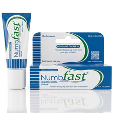 Lidocaine Cream 30g Numbfast Numbing Skin Pain Reliever Made in USA