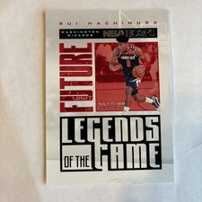 RUI HACHIMURA 2020-21 NBA Hoops Future Legends of the Game #6 Wizards /999