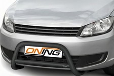 Frontb&uuml;gel mit Querstreben f&uuml;r VW Caddy III Kombi 2011-2015 SCHWARZ &Oslash;70mm