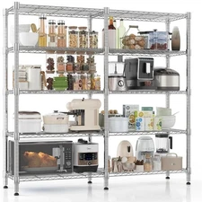 3Sizes Metal Shelf Ideal for Basement, Garage, Home, Kitchen, Warehouse Storage~