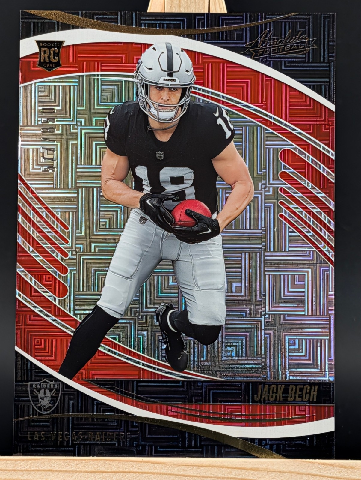 2025 Panini Absolute #128 Jack Bech Red Squares #/850