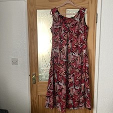 Ladies Summer Dress Used Size 18