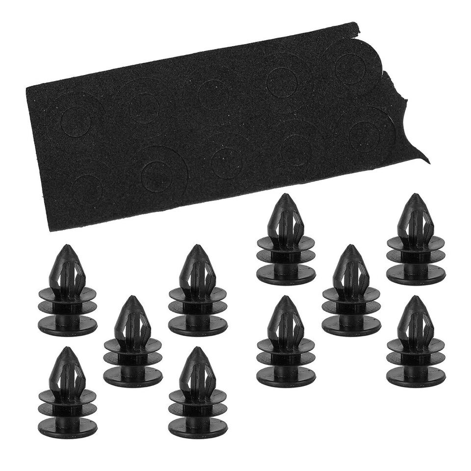 Clips de retención de panel de moldura de puerta 10 piezas aptos para Cadillac Cherovlet GMC 11519032 A2 Foto 2 de 4