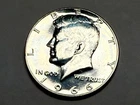 1966 SMS BU (Special Mint Set) 40% silver Kennedy half. Semi-proof-like. #6