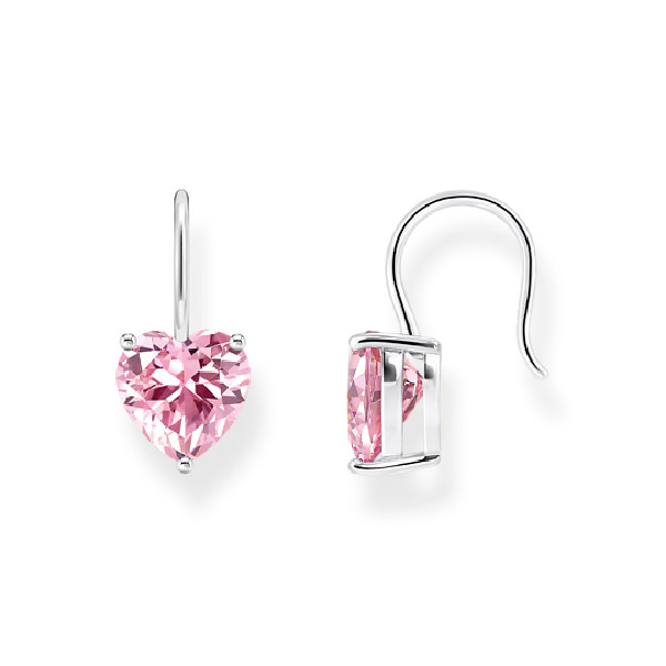 Thomas Sabo OhrhäNger Pinkes Zirkonia-Herz H2288-051-9-image