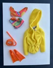Vintage 1970s Barbie SCUBA-DO’S #1788 Complete Set w Snorkel Mask Flippers