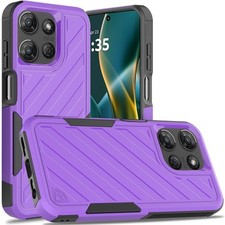 Military Grade Noble Hybrid Armor Case for Motorola Moto G Stylus 2025 - Pu