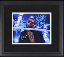 Santos Escobar WWE Framed Autographed 8