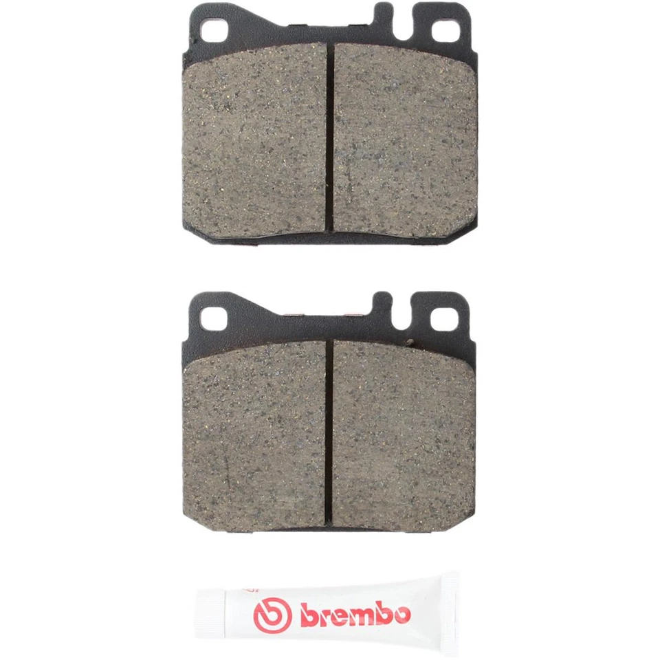 Pastillas de freno delanteras de cerámica Brembo OE para Mercedes-Benz 300SDL 1986-1987 Foto 2 de 4