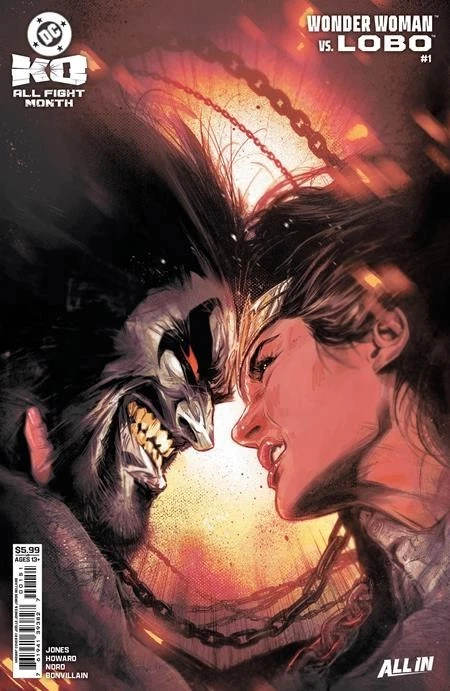 DC KO Wonder Woman Vs Lobo #1 (One Shot) CVR C Joelle Jones VAR 12/10