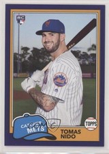 2018 Topps Archives 1981 Design Purple 83/175 Tomas Nido #274 ib6