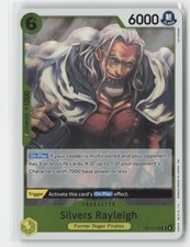 Silvers Rayleigh OP14-108 Rare The Azure Sea's Seven One Piece Foil Near Mint