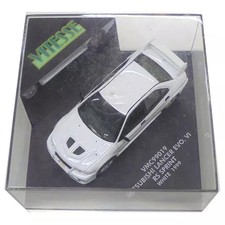 1/43 MITSUBISHI LANCER EVO. VI RS SPINT 1999 White Diecast