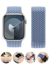 Cinturino in nylon intrecciato compatibile con Apple Watch tutte le serie