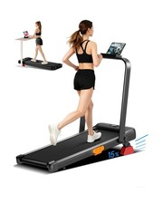 3-in-1 Foldable Treadmill with 300 LBS Capacity, 15 Walking Pad Treadmills f...