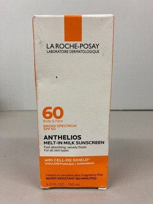 La Roche-Posay Anthelios Melt-In Milk Sunscreen SPF 60 5.0 fl.oz. Exp 11/2028