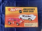 Vintage 1969 Hot Wheels Collector"s Race Case with 32 REDLINE cars & Some Parts
