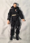 GI Joe 12" Action Figure Black Tactical Uniform Soldier Hasbro Vintage